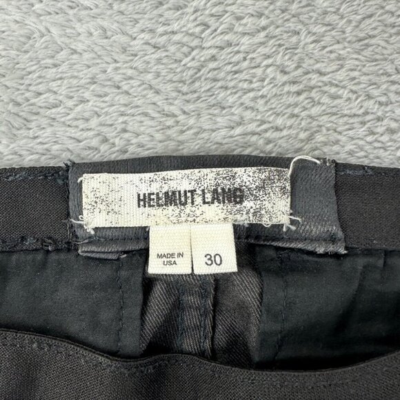 Helmut Lang Black Slim Pants Women’s Size 30 Made In USA - Picture 6 of 9